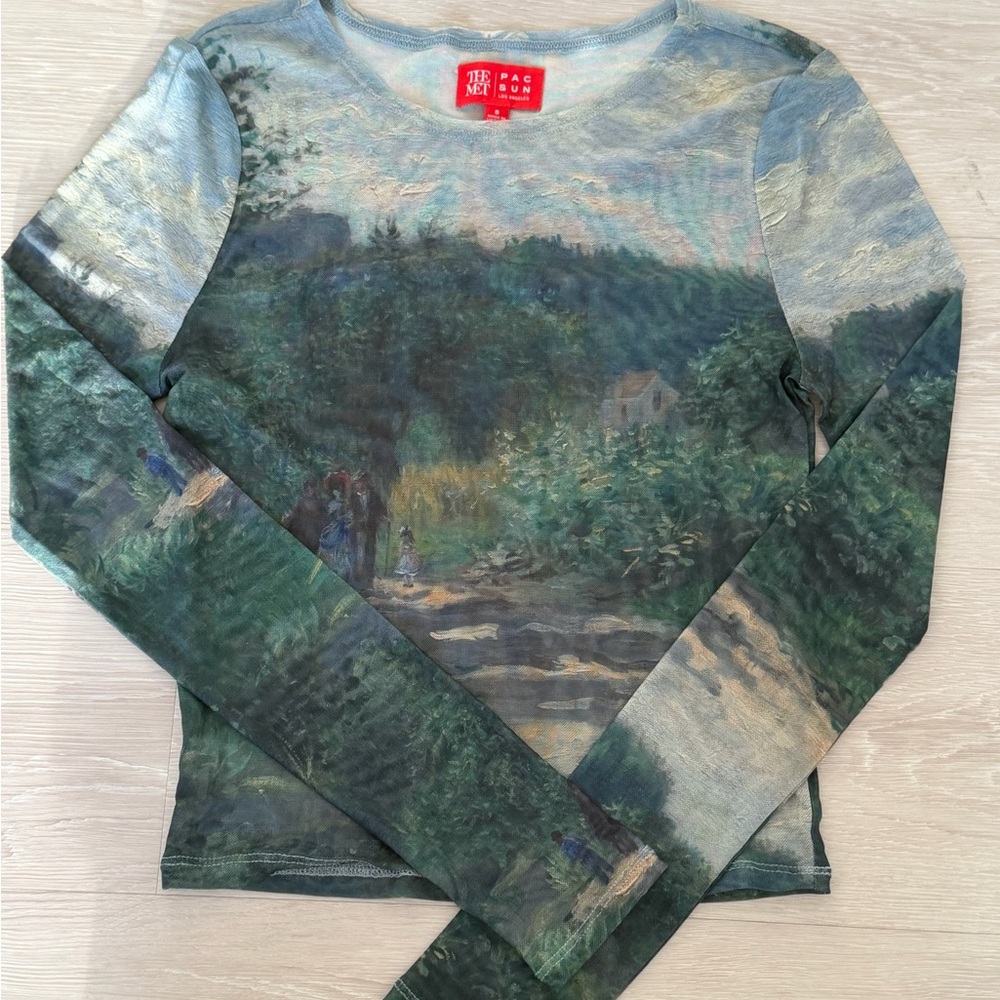Pacsun mesh longsleeve. In great condition - size small
